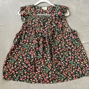 ✨ kate spade floral sleeveless top